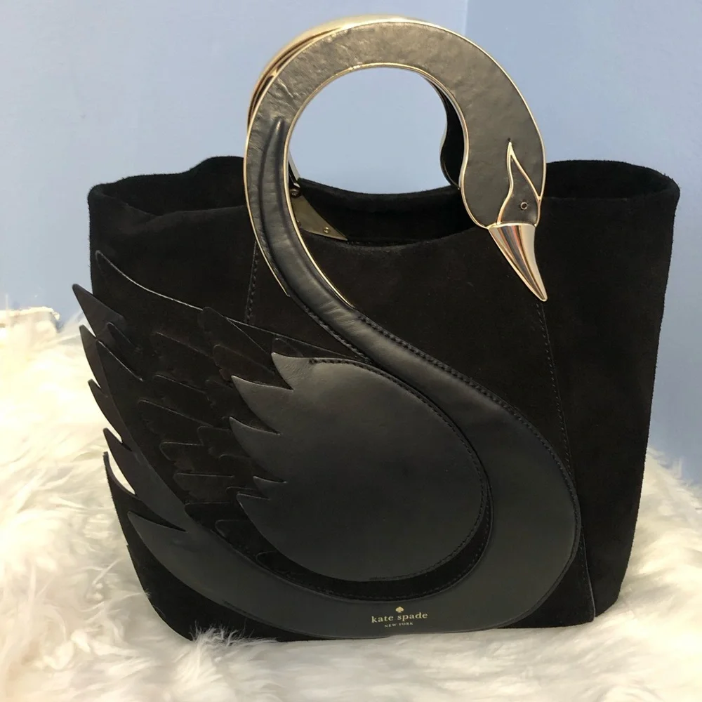 ULTRA RARE Kate Spade Black Swan “On Pointe” Bag - Picture 5 of 6